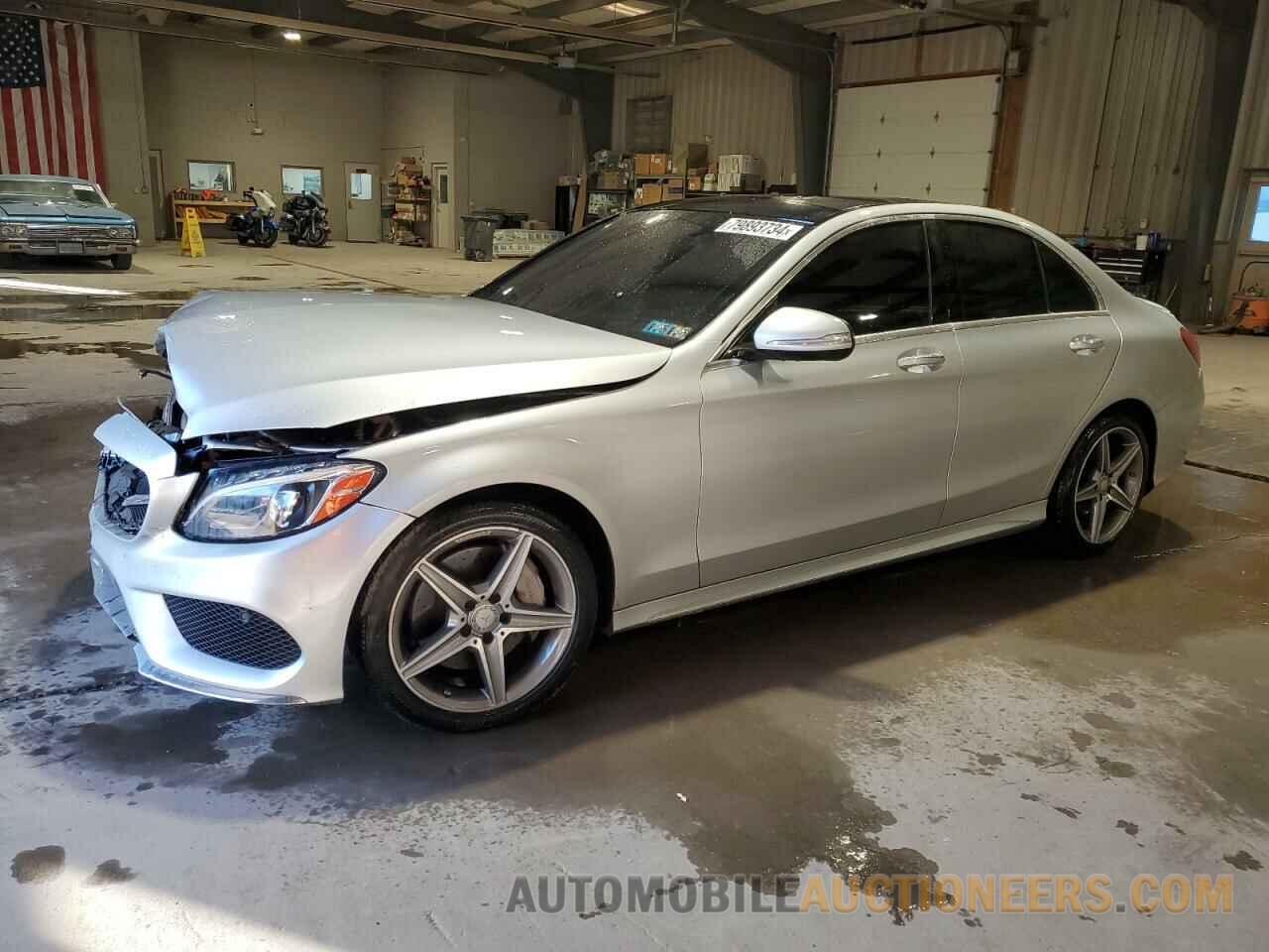 55SWF4KB2FU063088 MERCEDES-BENZ C-CLASS 2015