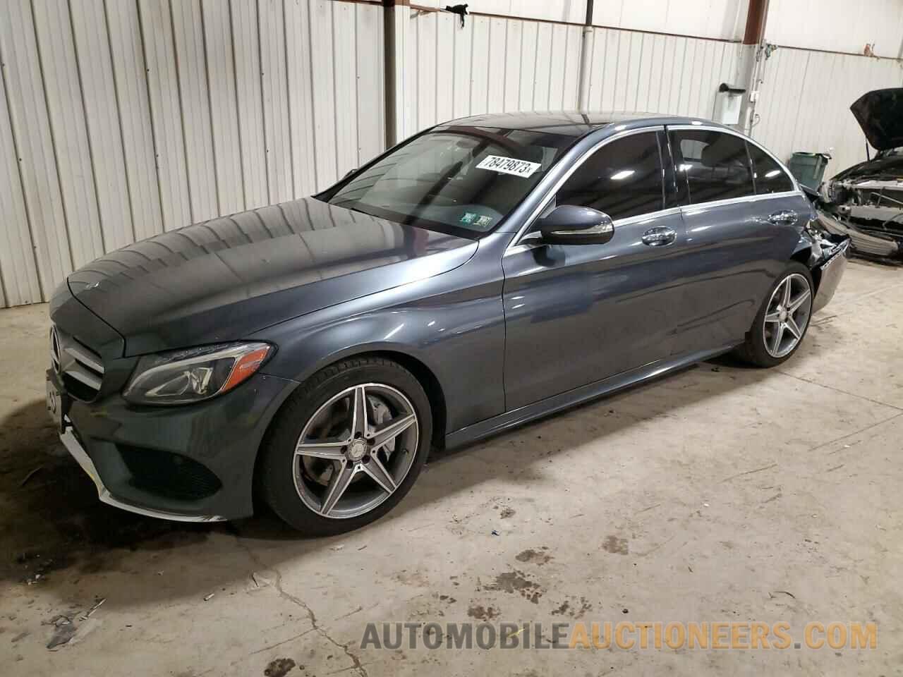 55SWF4KB2FU063396 MERCEDES-BENZ C-CLASS 2015