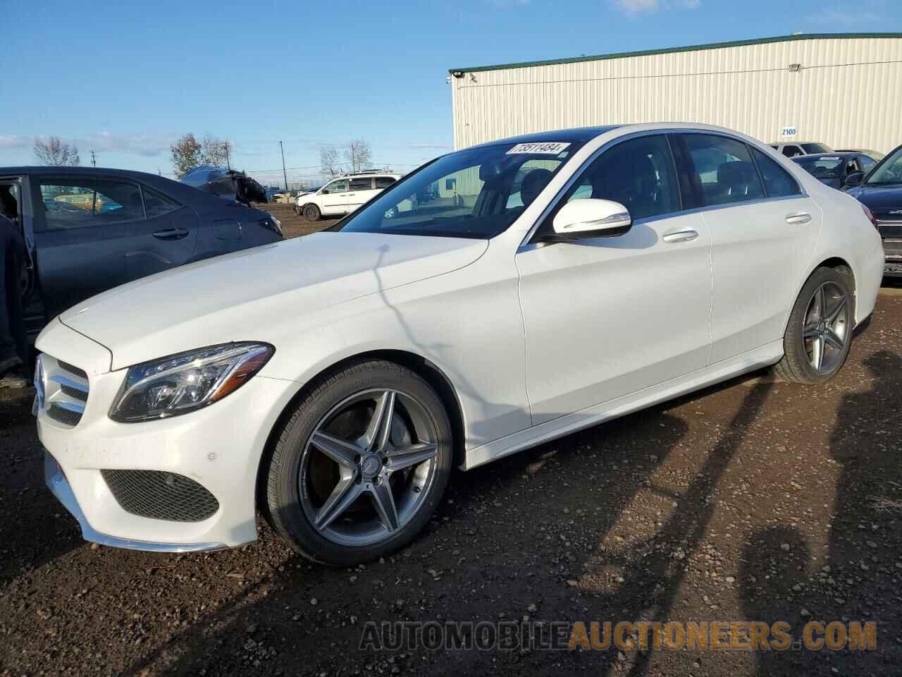 55SWF4KB2FU065231 MERCEDES-BENZ C-CLASS 2015