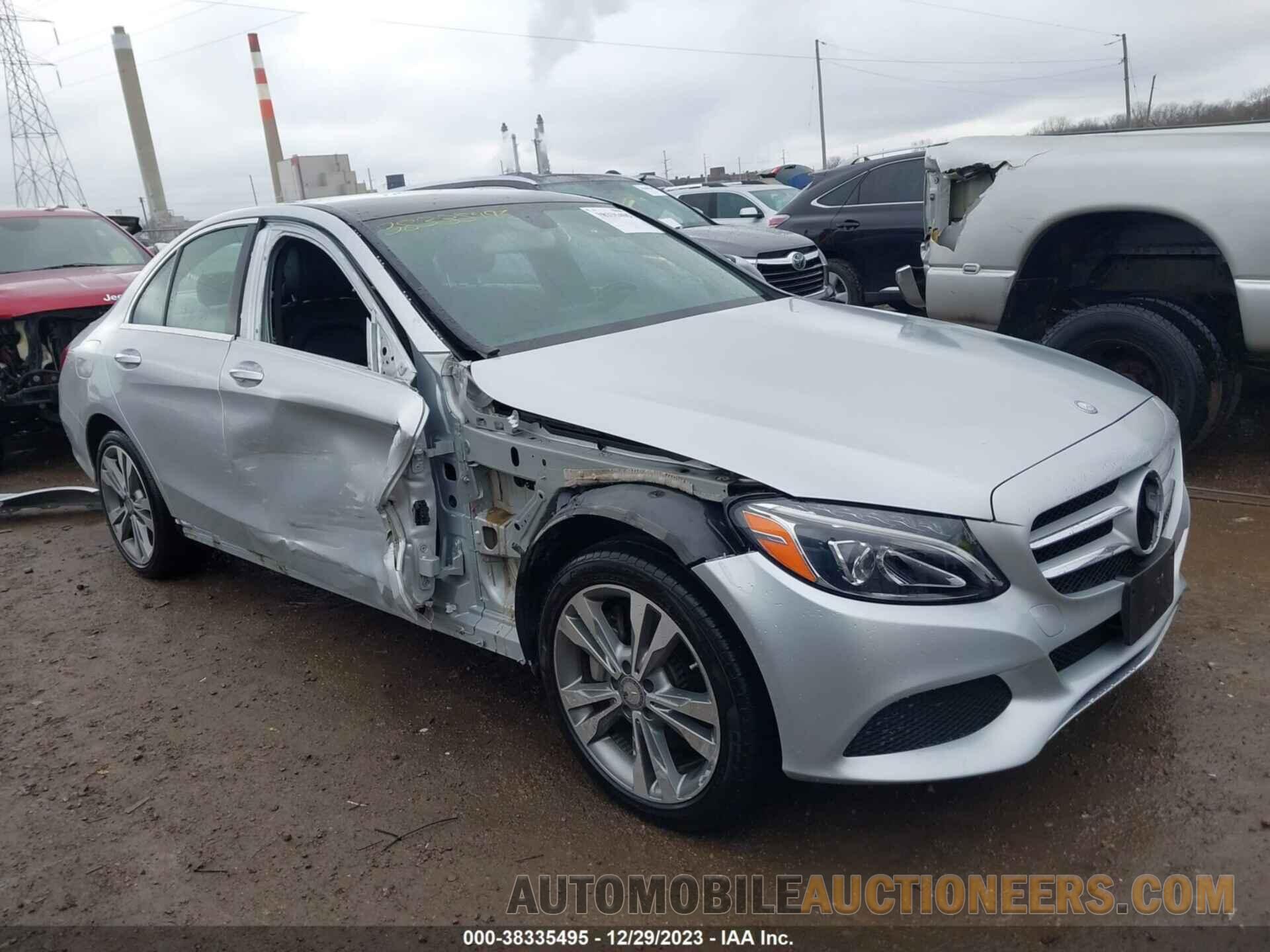 55SWF4KB2FU070459 MERCEDES-BENZ C 300 2015