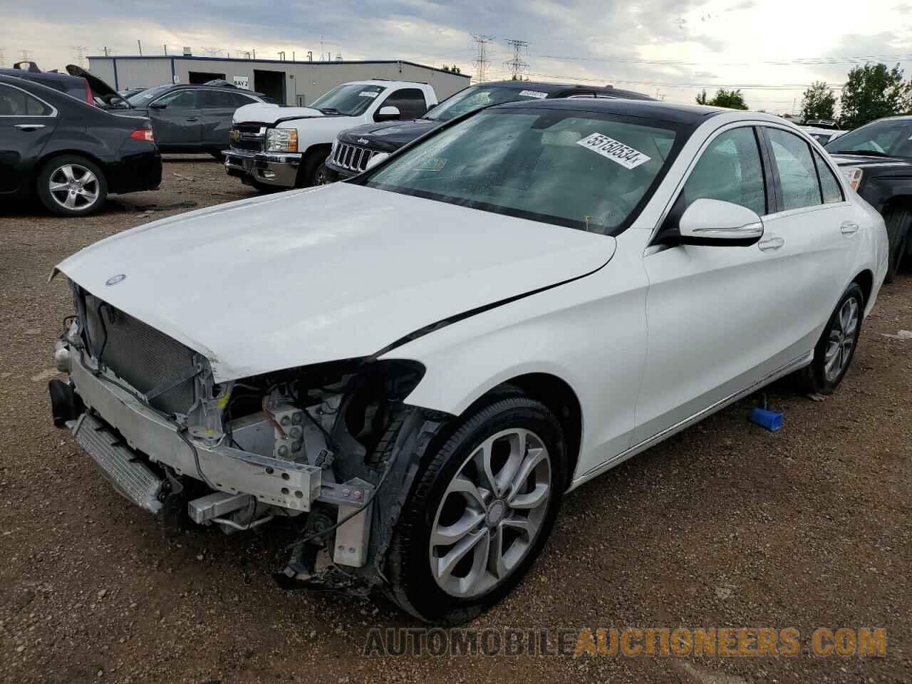 55SWF4KB2FU071613 MERCEDES-BENZ C-CLASS 2015