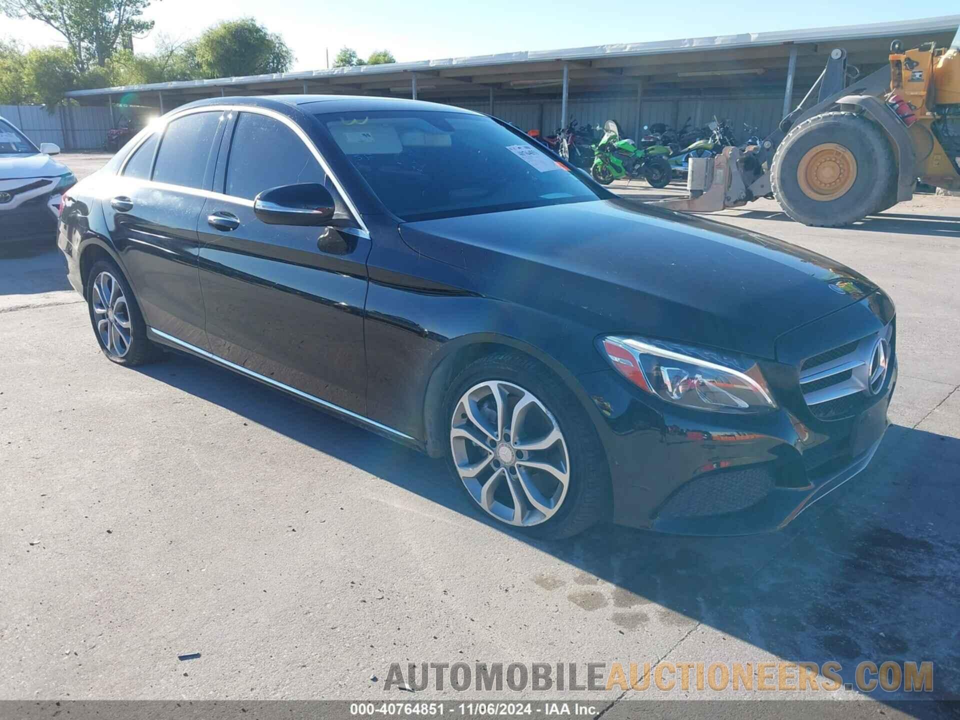 55SWF4KB2FU076519 MERCEDES-BENZ C 300 2015