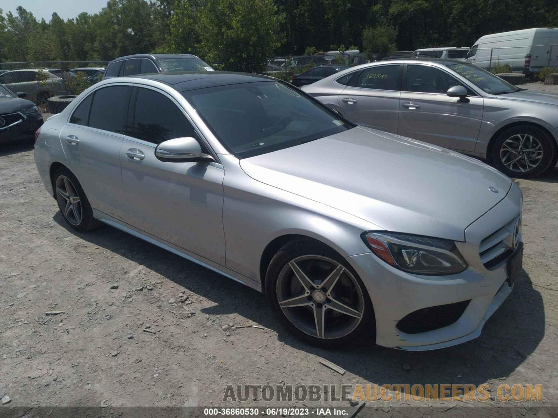 55SWF4KB2FU080330 MERCEDES-BENZ C-CLASS 2015