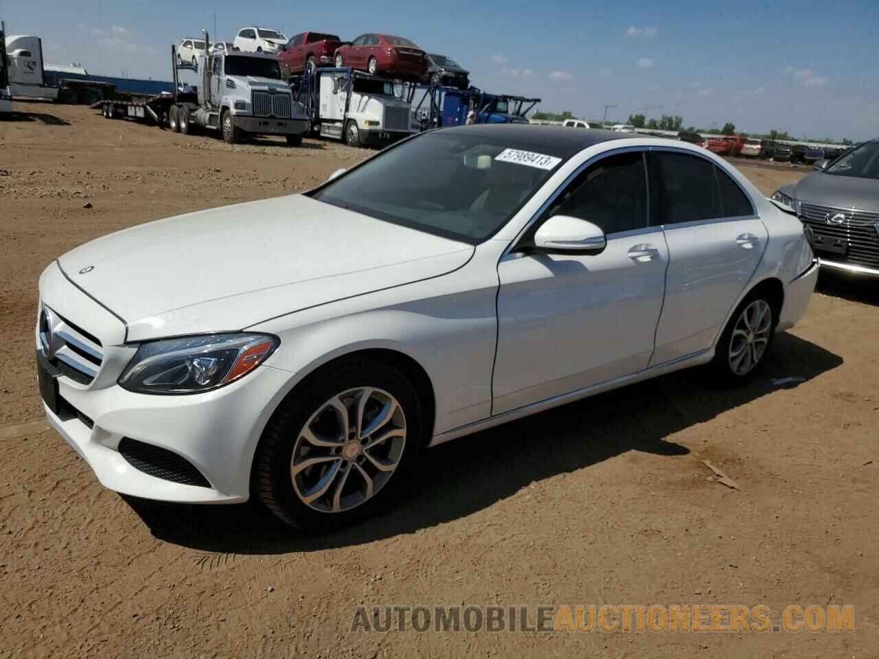 55SWF4KB2FU085933 MERCEDES-BENZ C-CLASS 2015