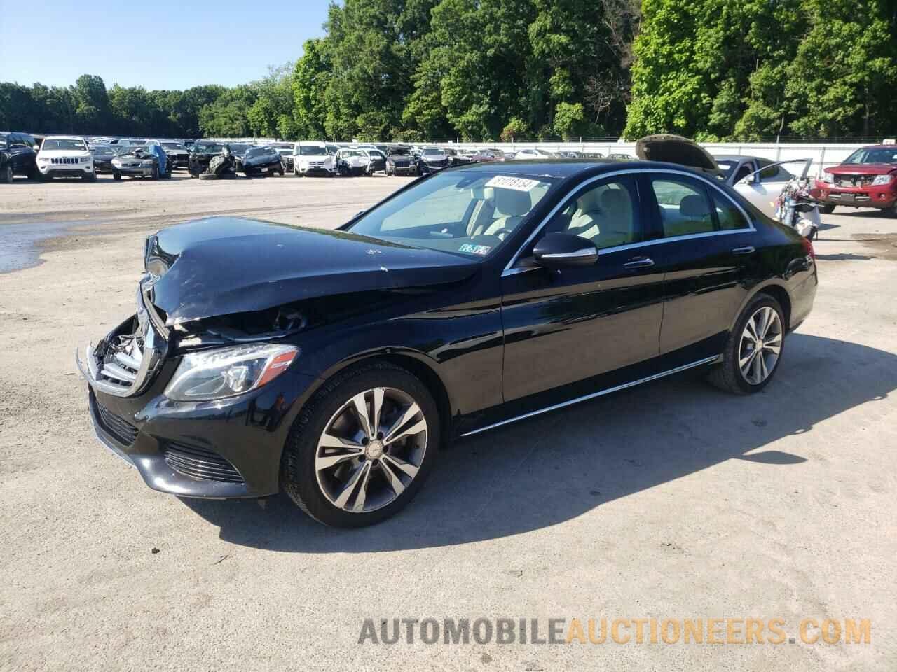 55SWF4KB2FU092364 MERCEDES-BENZ C-CLASS 2015