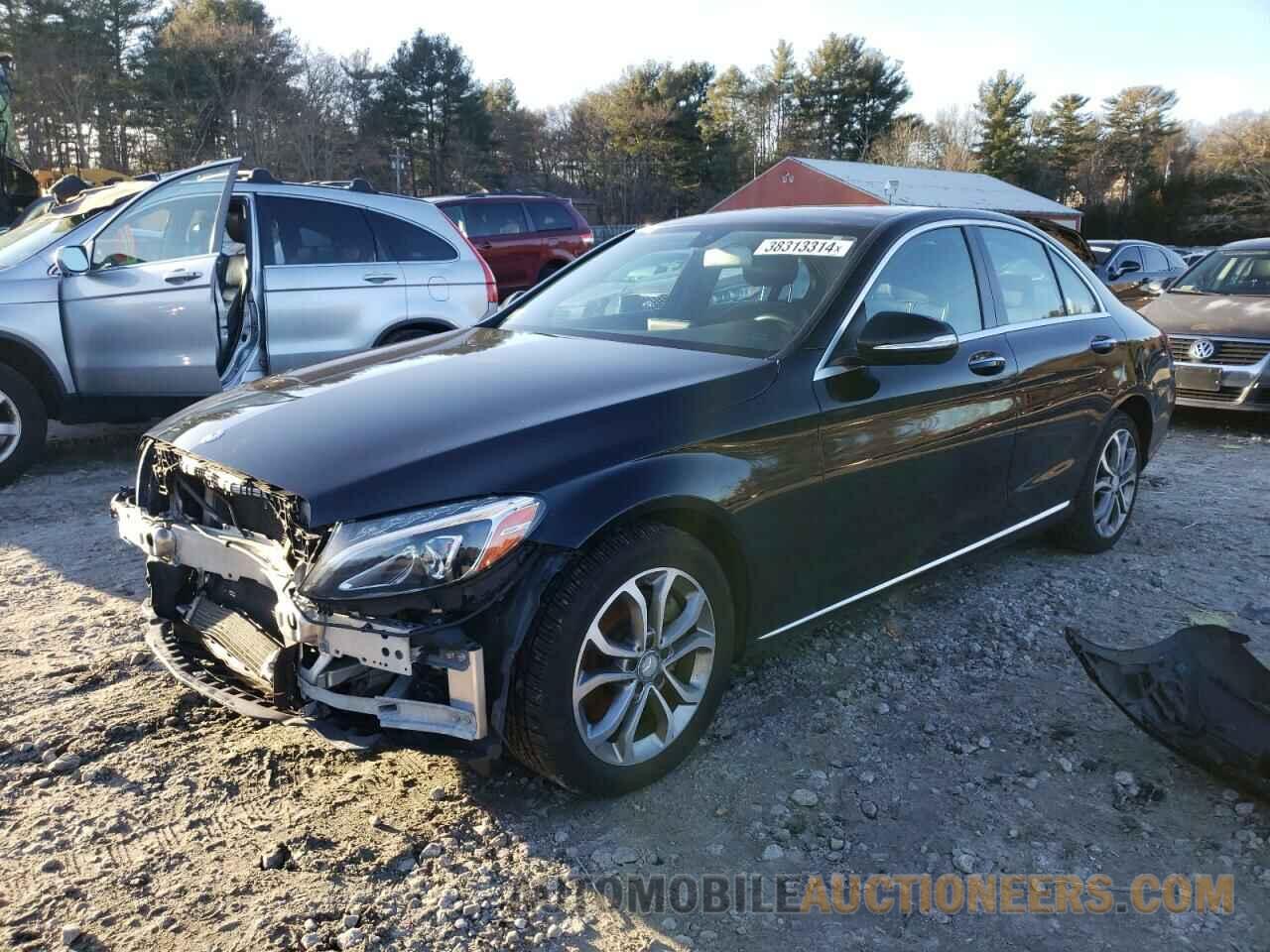 55SWF4KB2FU095488 MERCEDES-BENZ C-CLASS 2015