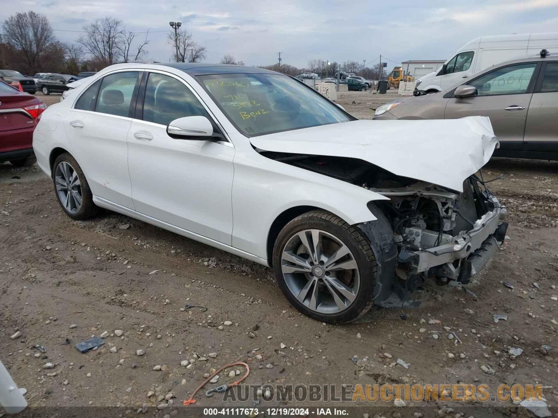 55SWF4KB2FU095863 MERCEDES-BENZ C 300 2015