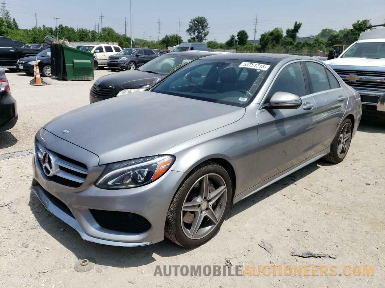 55SWF4KB2GU099784 MERCEDES-BENZ C-CLASS 2016