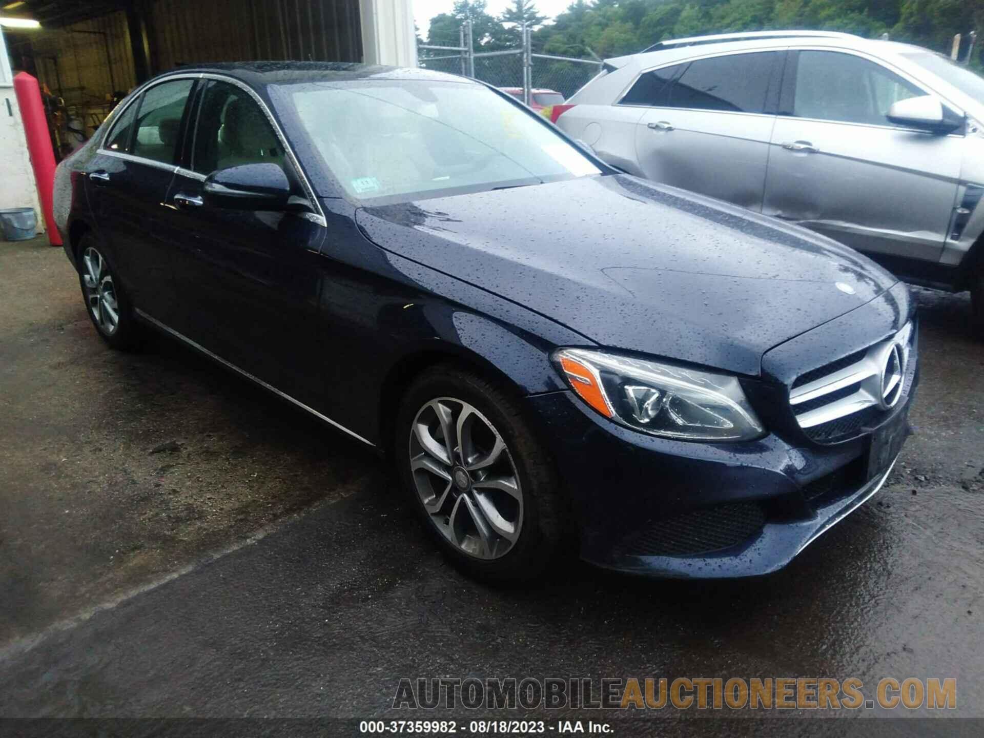 55SWF4KB2GU100478 MERCEDES-BENZ C-CLASS 2016