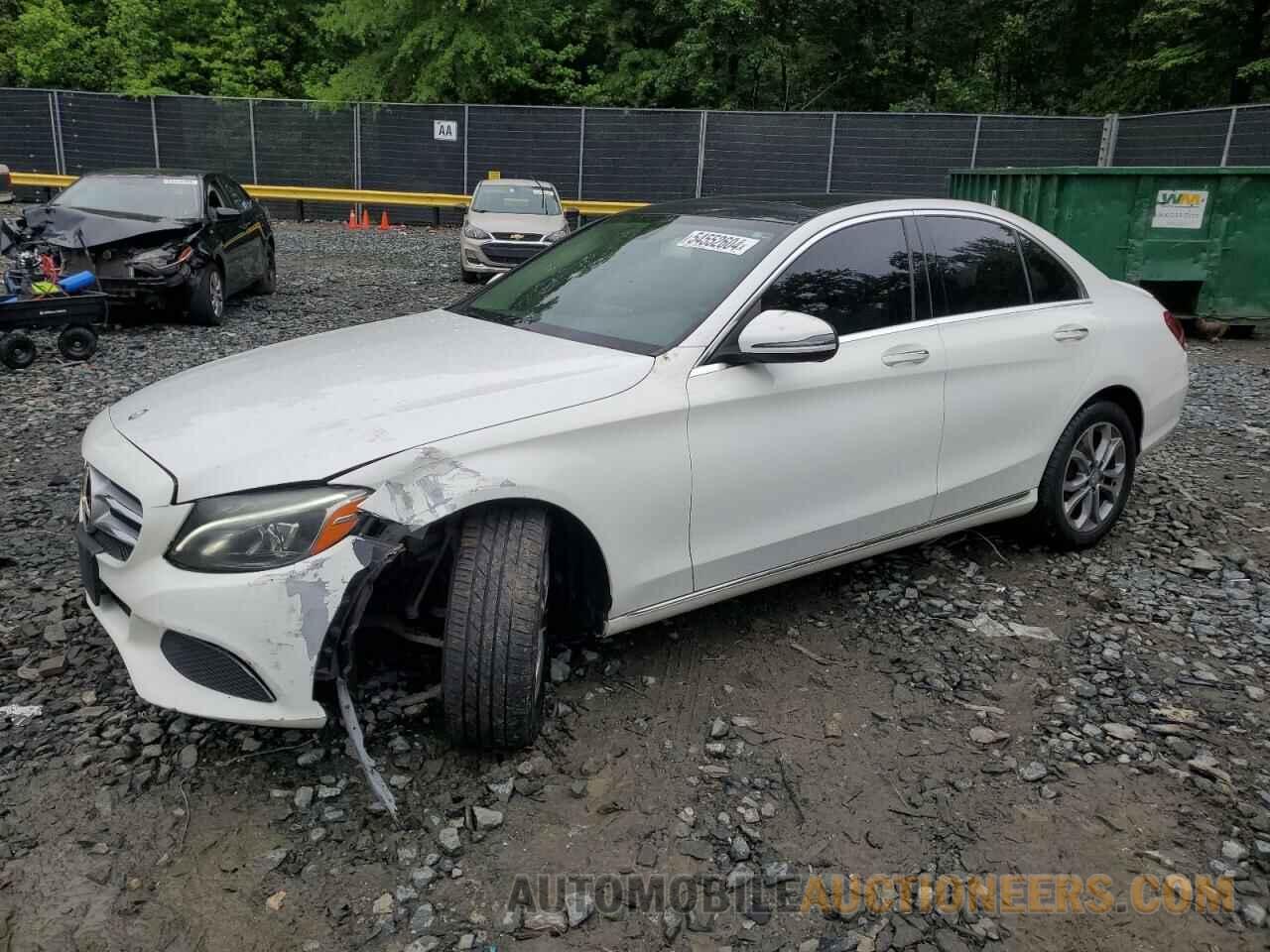 55SWF4KB2GU103266 MERCEDES-BENZ C-CLASS 2016