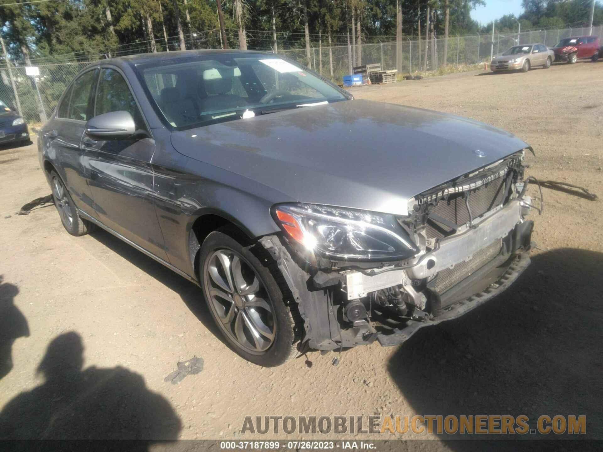 55SWF4KB2GU106653 MERCEDES-BENZ C-CLASS 2016