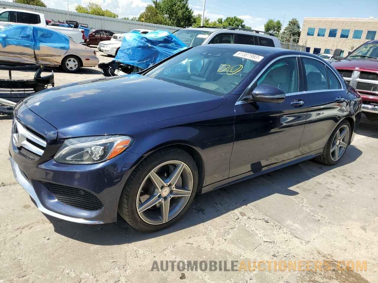 55SWF4KB2GU108547 MERCEDES-BENZ C-CLASS 2016