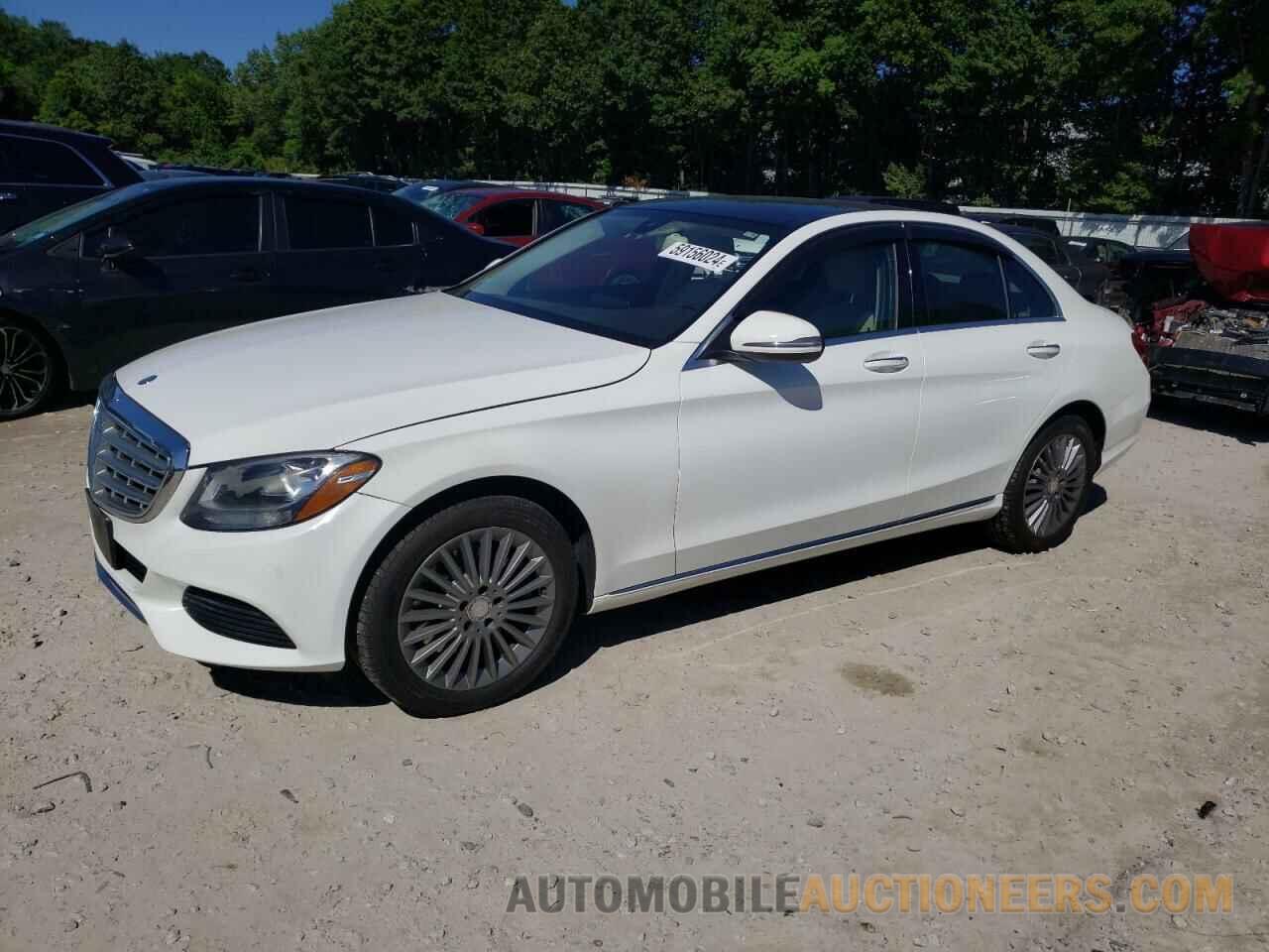 55SWF4KB2GU109889 MERCEDES-BENZ C-CLASS 2016