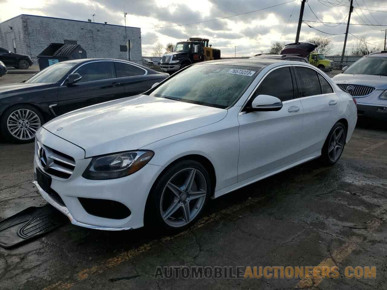 55SWF4KB2GU118656 MERCEDES-BENZ C-CLASS 2016