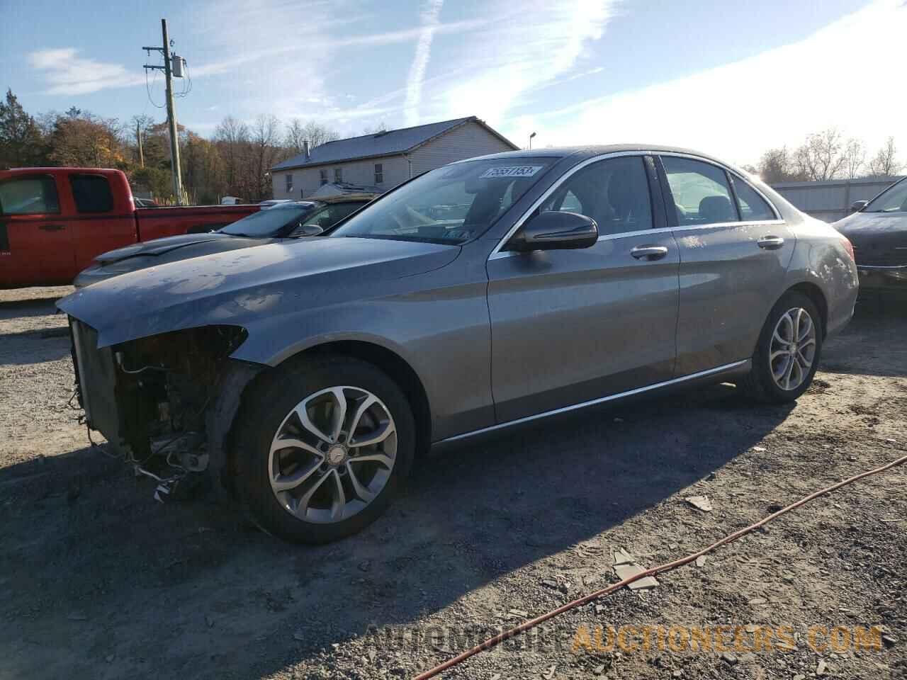 55SWF4KB2GU121427 MERCEDES-BENZ C-CLASS 2016