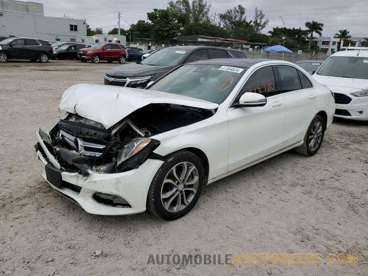 55SWF4KB2GU124568 MERCEDES-BENZ C-CLASS 2016