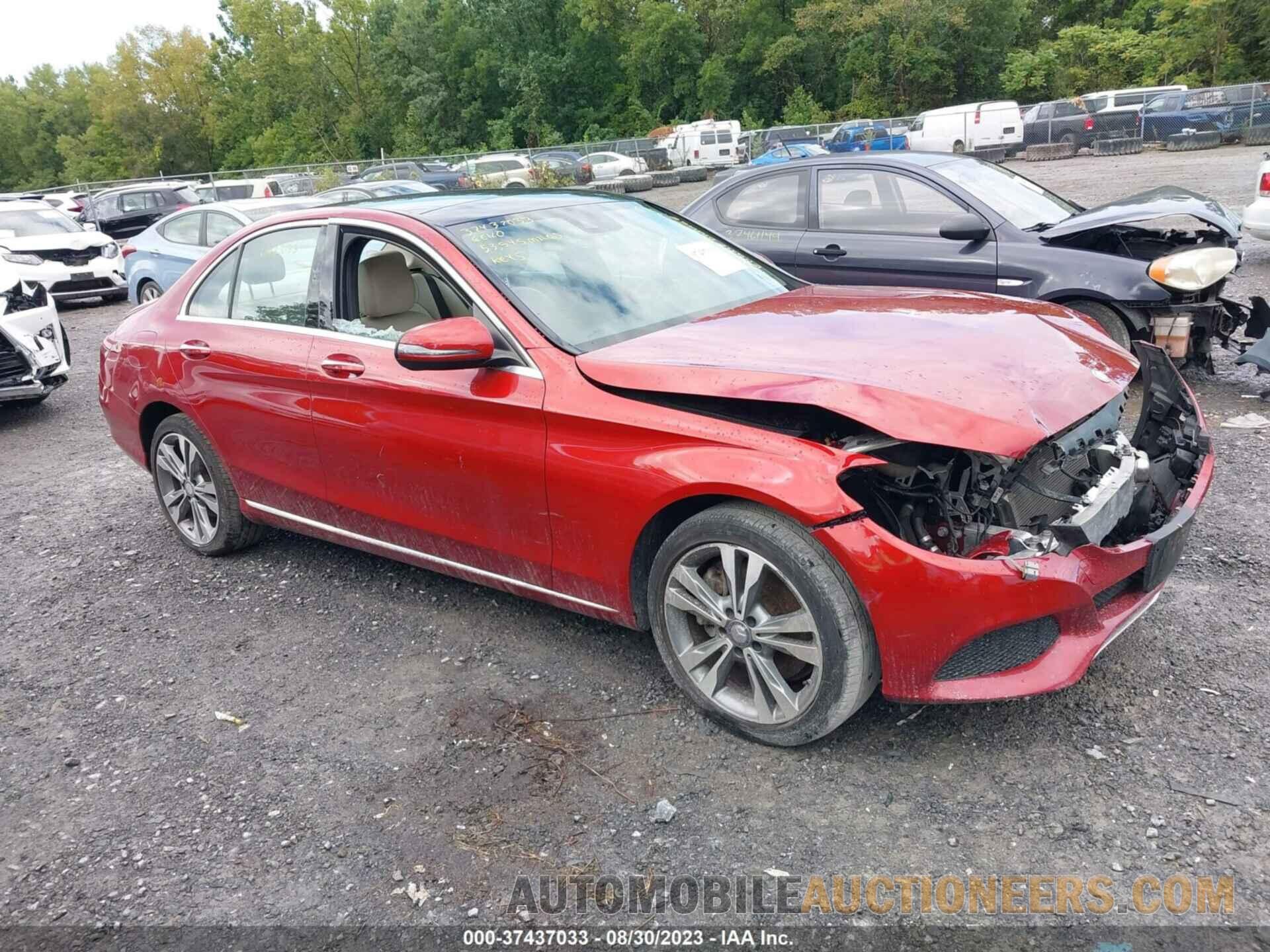 55SWF4KB2GU130421 MERCEDES-BENZ C-CLASS 2016