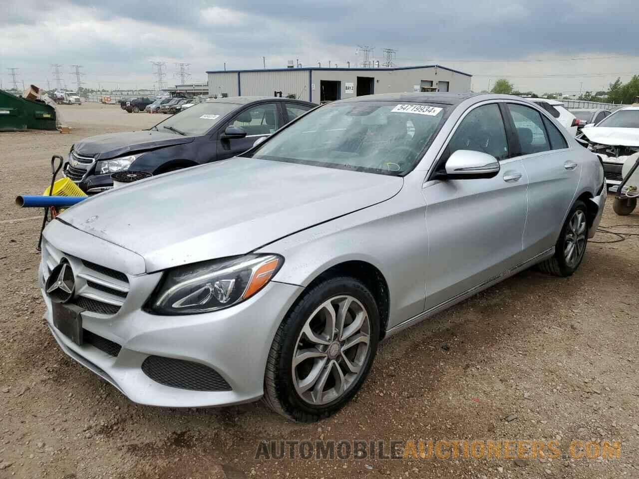 55SWF4KB2GU145615 MERCEDES-BENZ C-CLASS 2016