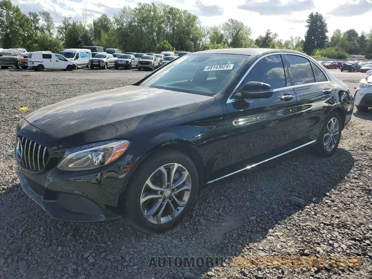 55SWF4KB2GU145890 MERCEDES-BENZ C-CLASS 2016