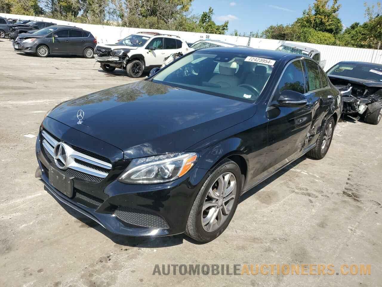 55SWF4KB2GU148207 MERCEDES-BENZ C-CLASS 2016