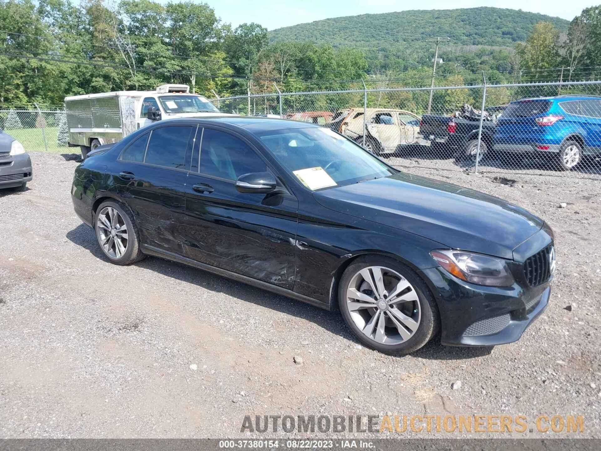 55SWF4KB2GU153374 MERCEDES-BENZ C-CLASS 2016