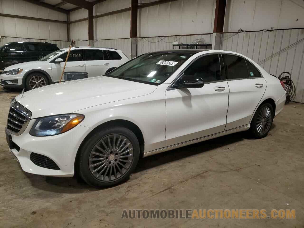 55SWF4KB2GU155416 MERCEDES-BENZ C-CLASS 2016