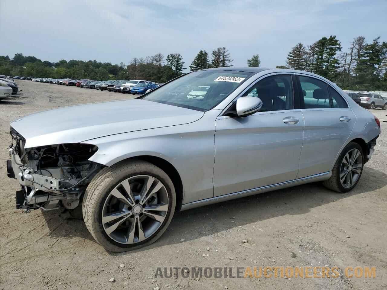 55SWF4KB2GU159529 MERCEDES-BENZ C-CLASS 2016