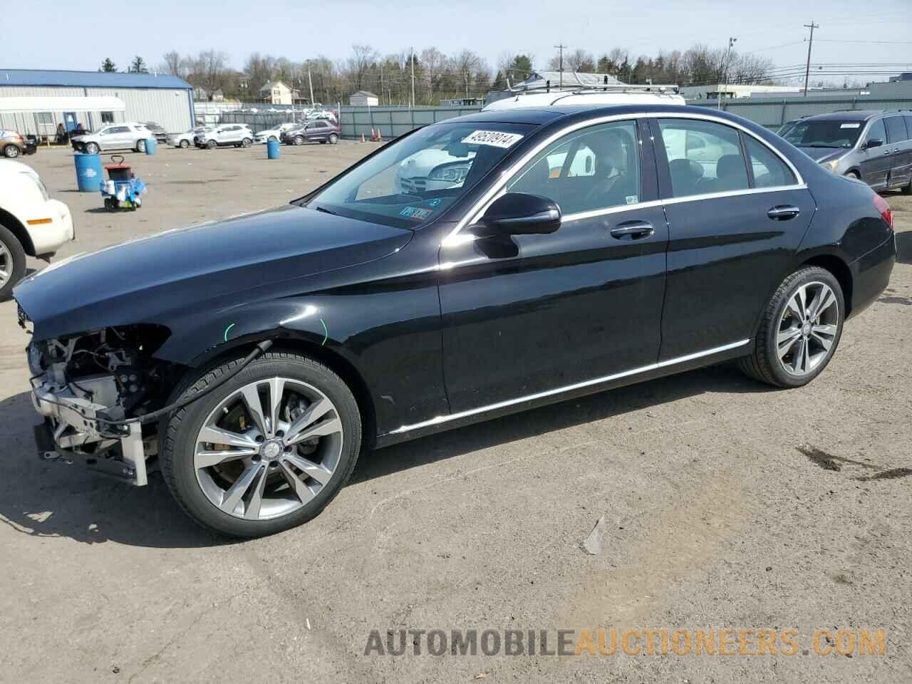 55SWF4KB2GU160972 MERCEDES-BENZ C-CLASS 2016