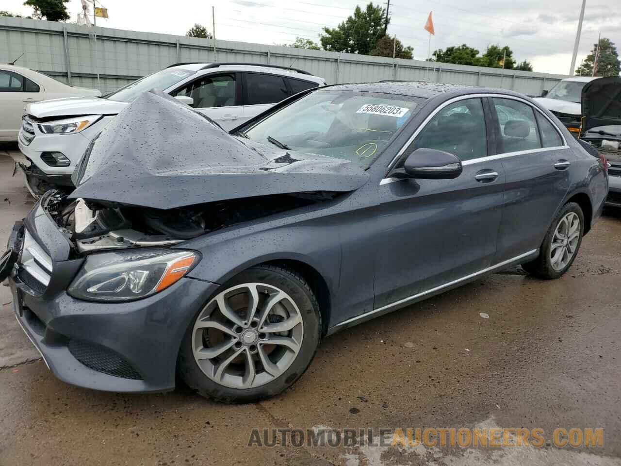 55SWF4KB2GU166139 MERCEDES-BENZ C-CLASS 2016