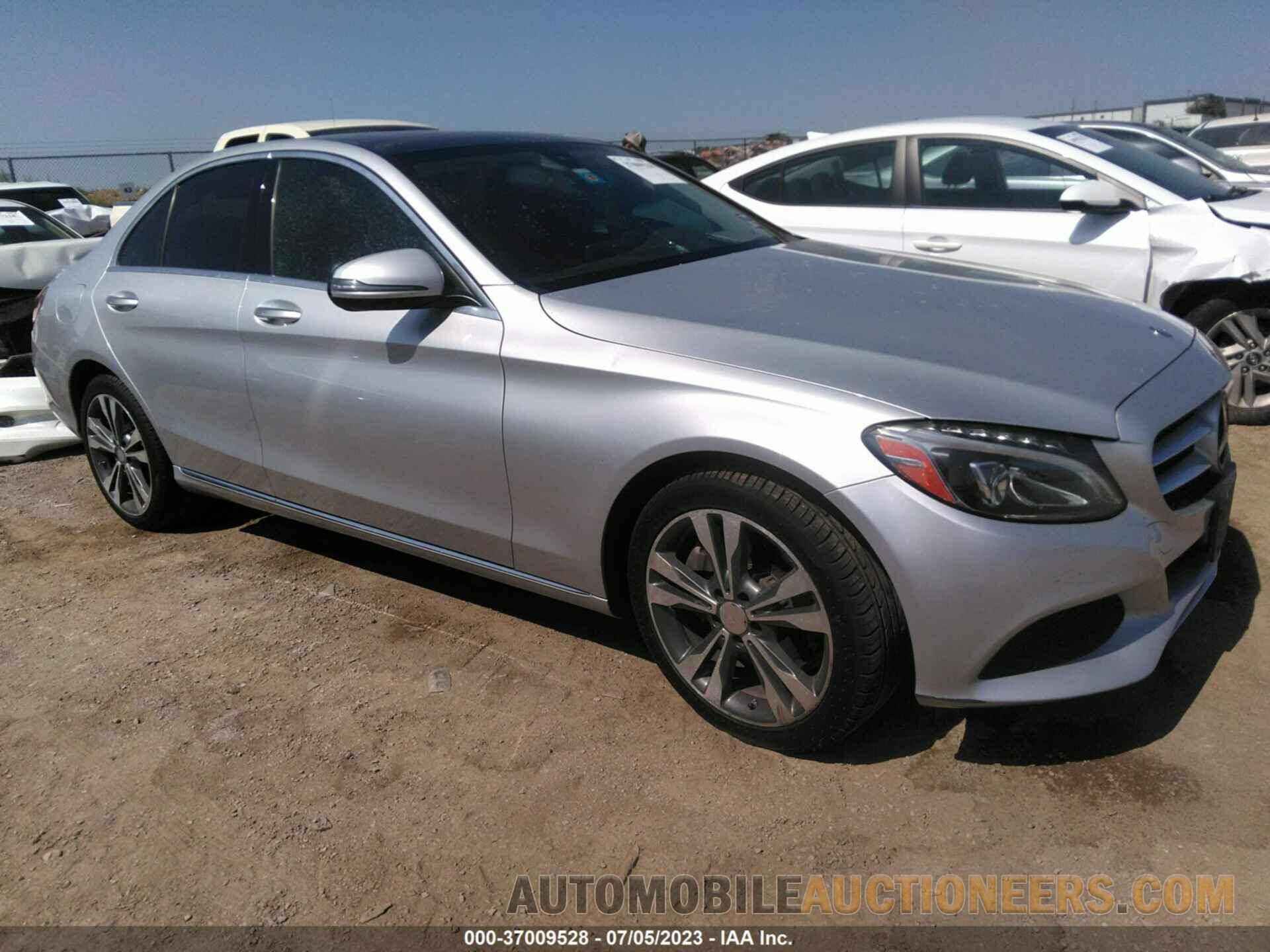 55SWF4KB2GU168845 MERCEDES-BENZ C-CLASS 2016