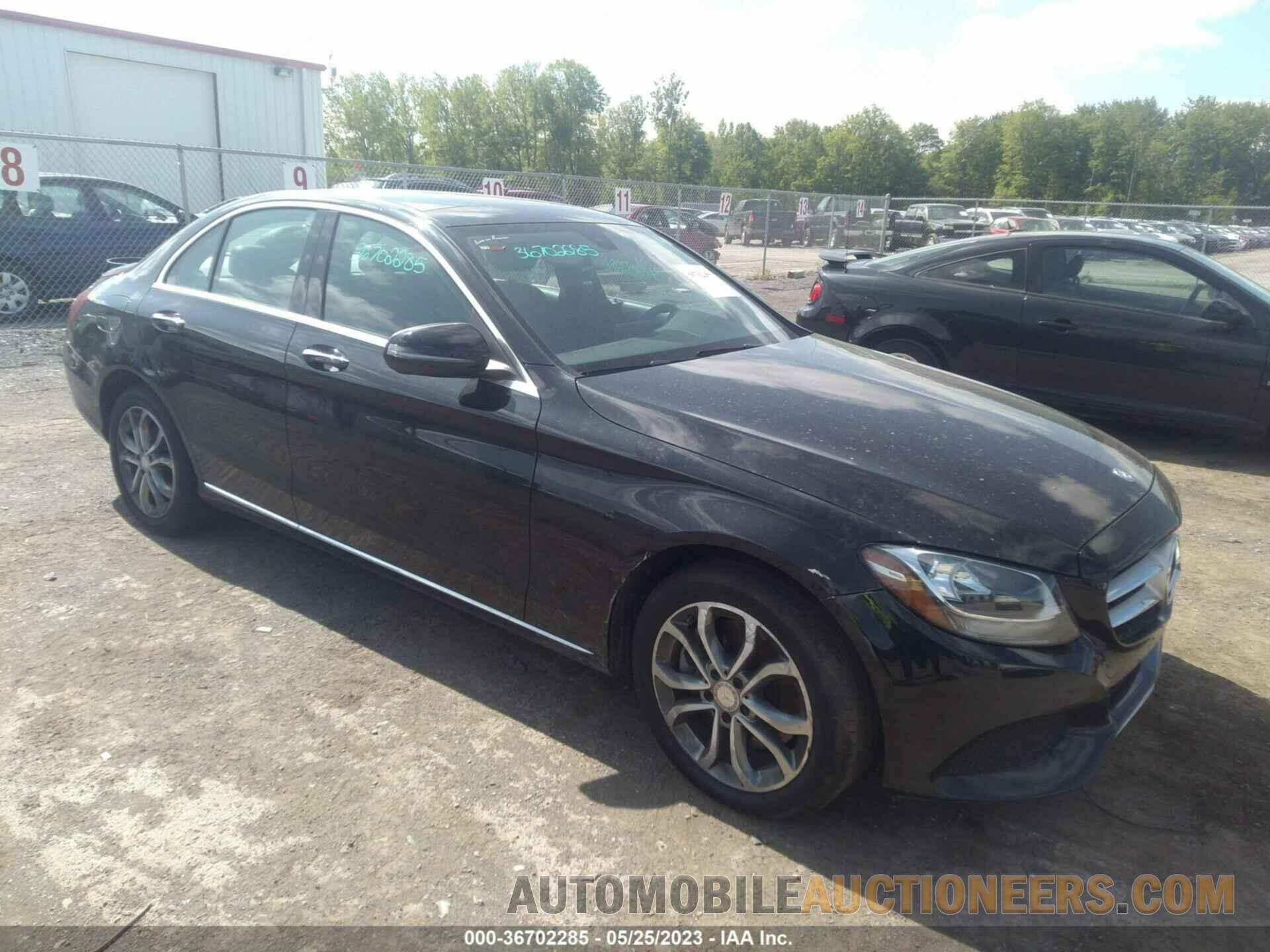 55SWF4KB2GU173298 MERCEDES-BENZ C-CLASS 2016