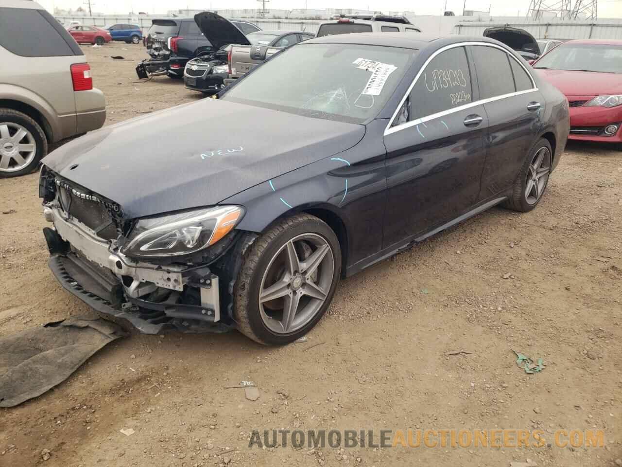 55SWF4KB2GU174712 MERCEDES-BENZ C-CLASS 2016