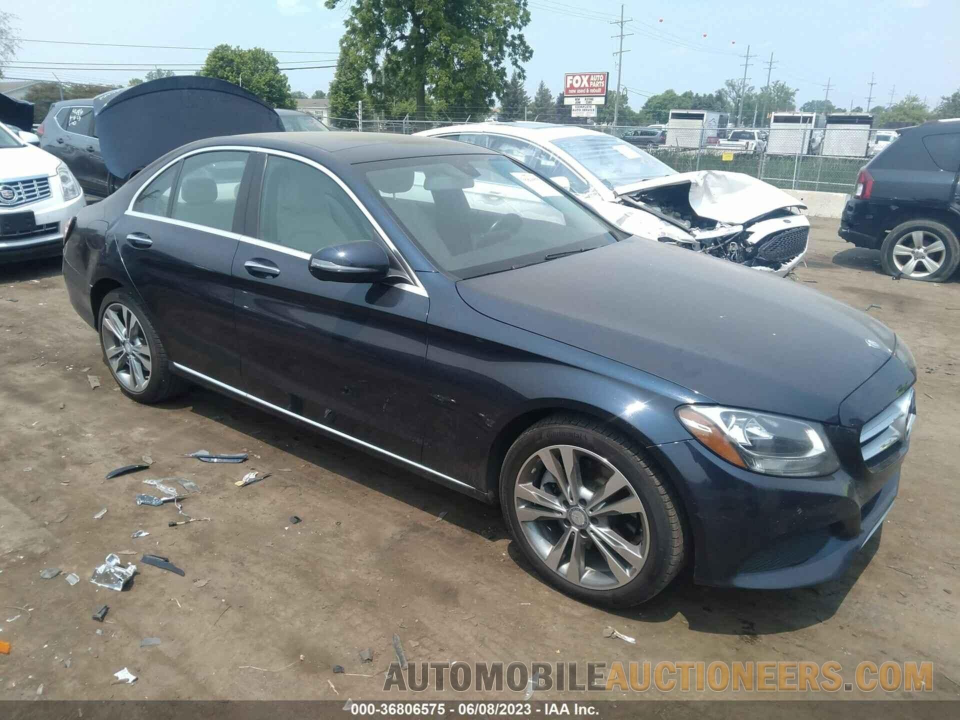 55SWF4KB2GU175309 MERCEDES-BENZ C-CLASS 2016