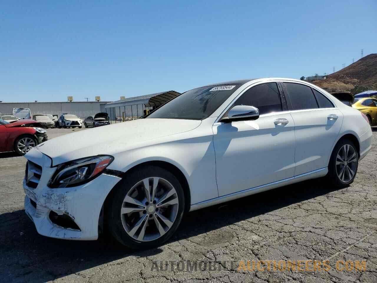 55SWF4KB2HU184500 MERCEDES-BENZ C-CLASS 2017