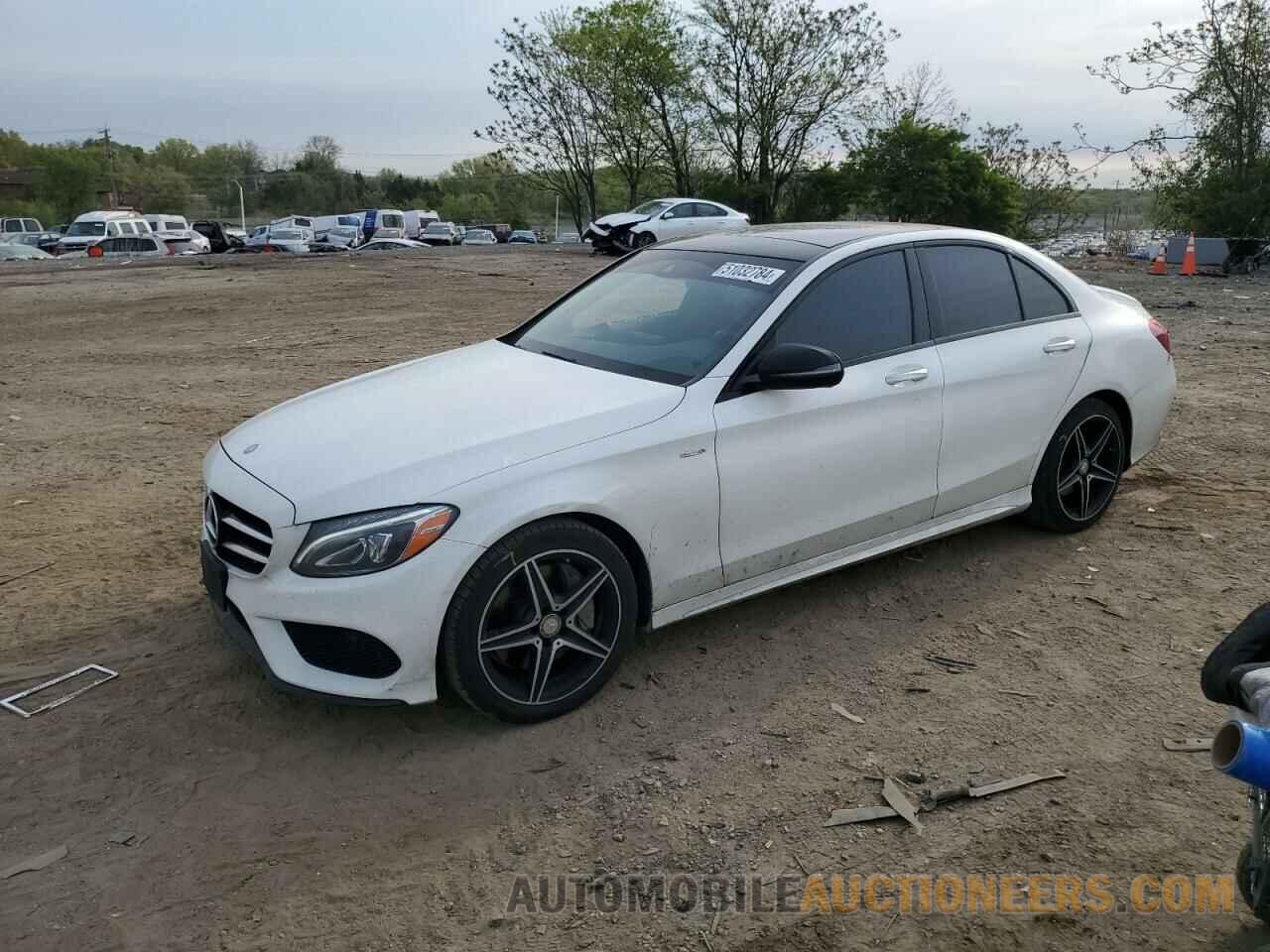 55SWF4KB2HU195691 MERCEDES-BENZ C-CLASS 2017