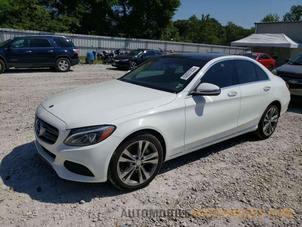 55SWF4KB2HU205975 MERCEDES-BENZ C-CLASS 2017