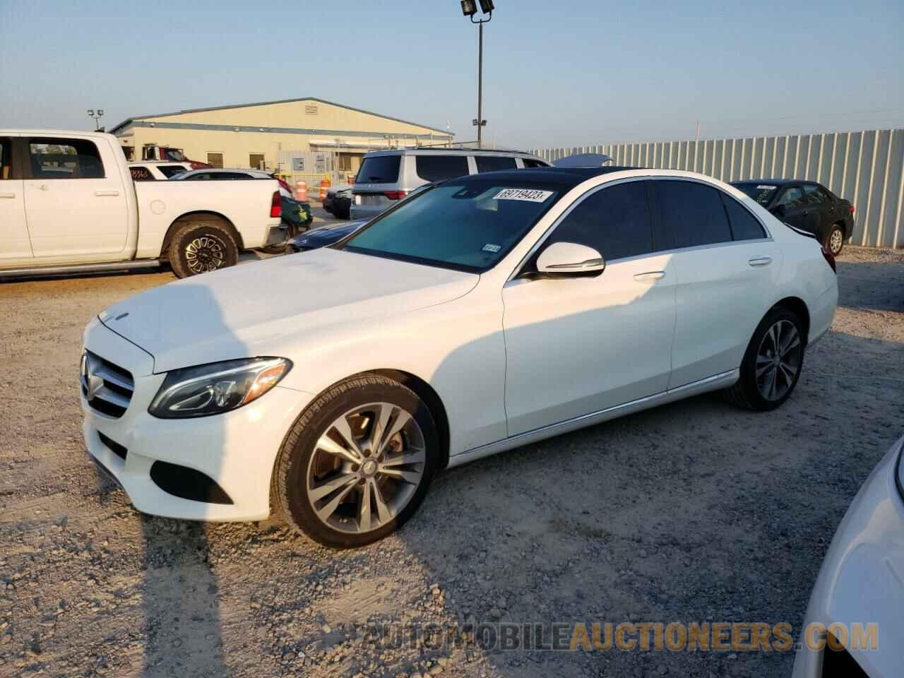 55SWF4KB2HU206964 MERCEDES-BENZ C-CLASS 2017