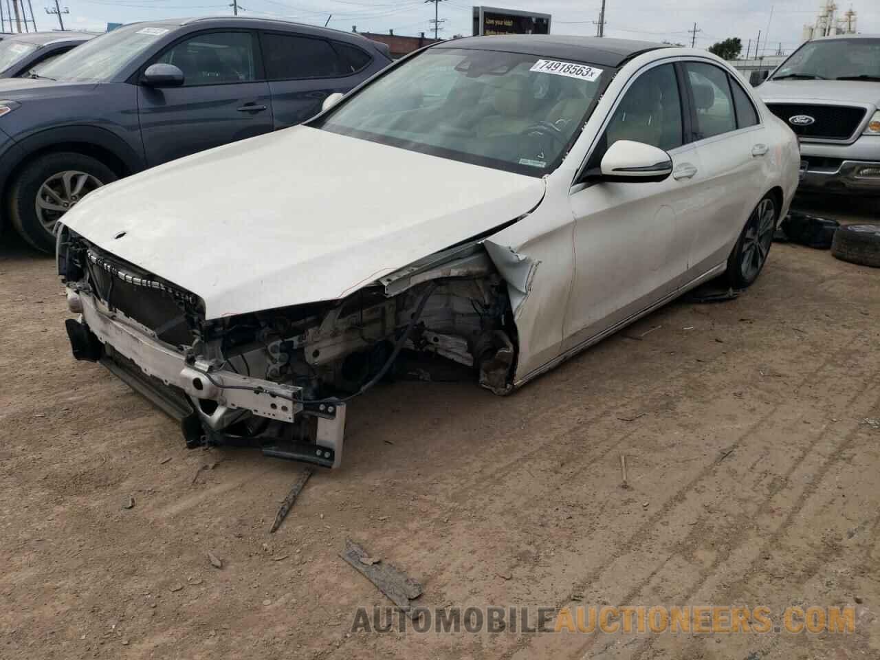 55SWF4KB2HU209508 MERCEDES-BENZ C-CLASS 2017