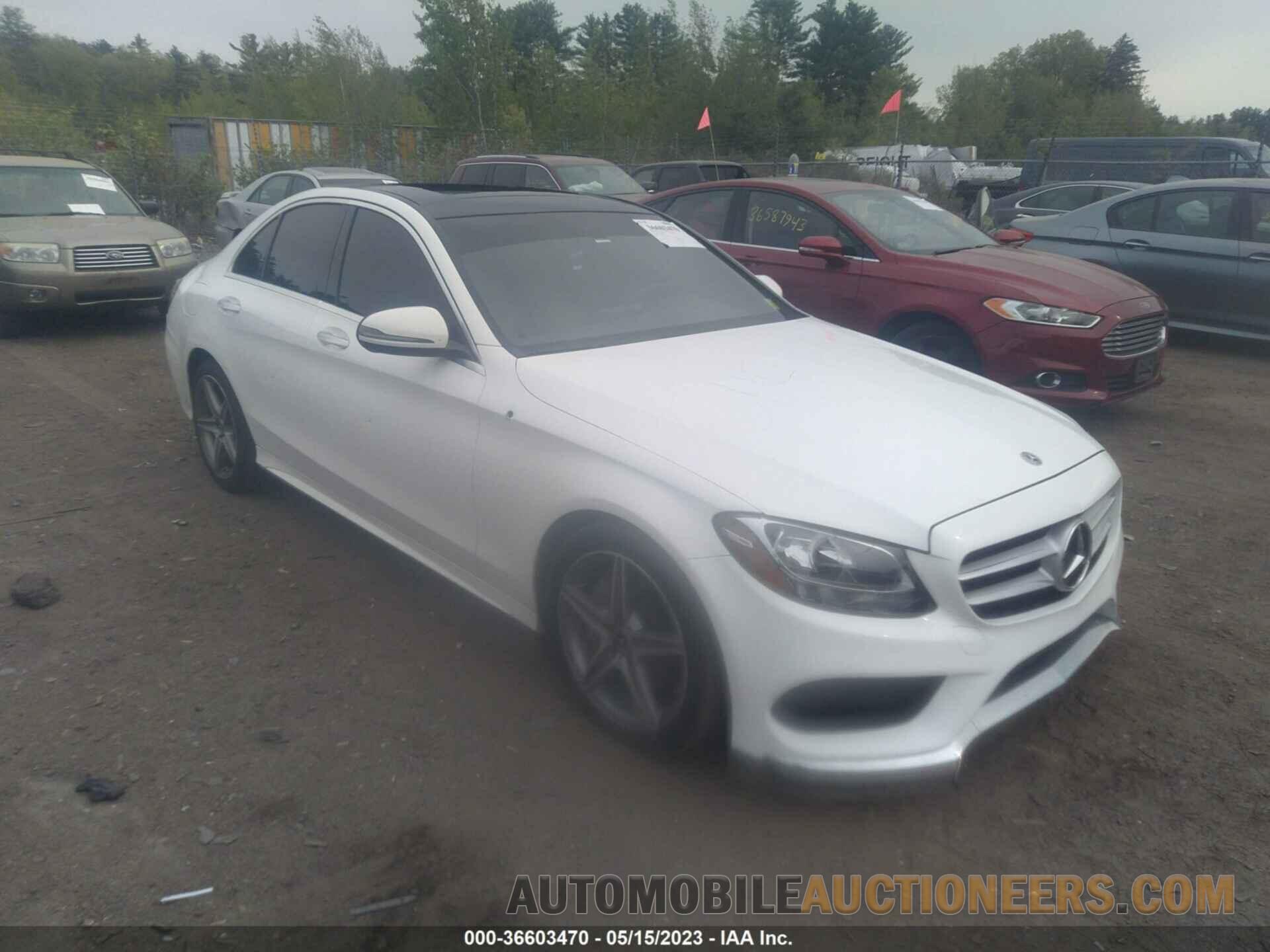 55SWF4KB2HU221383 MERCEDES-BENZ C-CLASS 2017