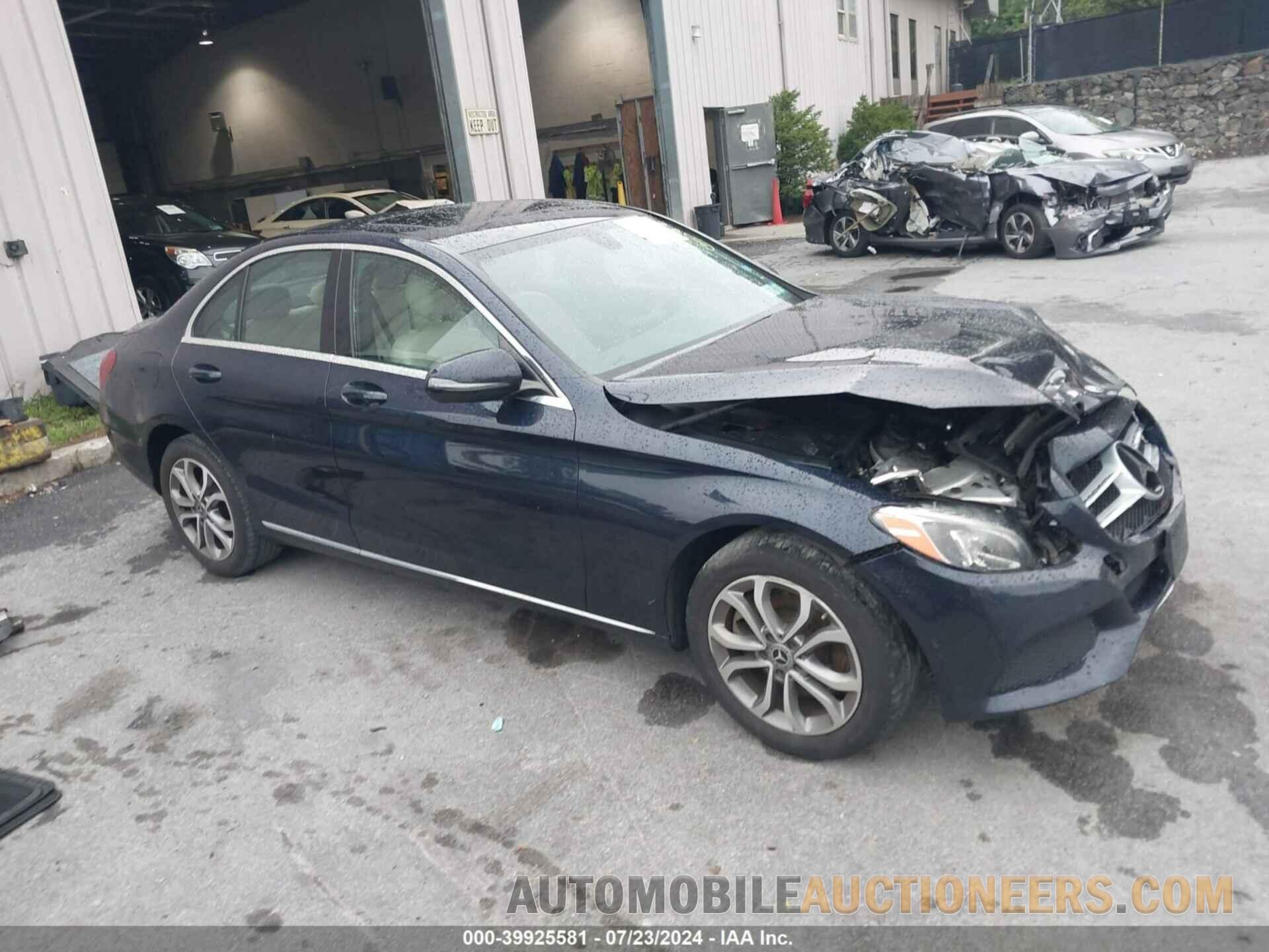 55SWF4KB2JU240196 MERCEDES-BENZ C 300 2018