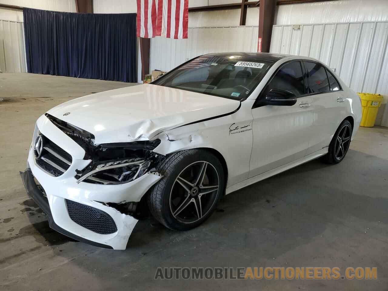 55SWF4KB2JU242272 MERCEDES-BENZ C-CLASS 2018