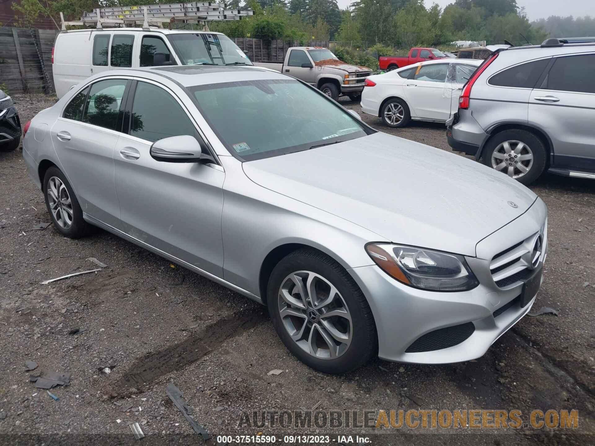 55SWF4KB2JU244930 MERCEDES-BENZ C-CLASS 2018