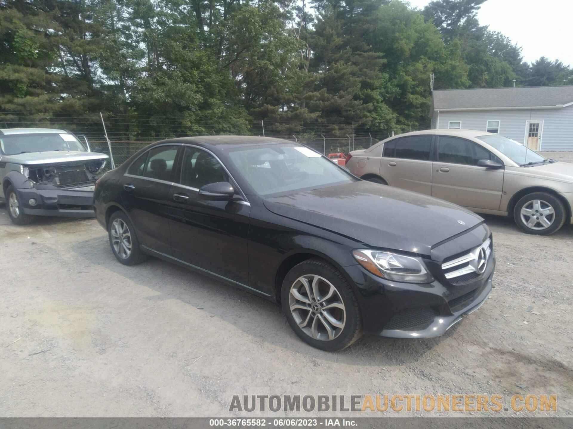 55SWF4KB2JU252557 MERCEDES-BENZ C-CLASS 2018