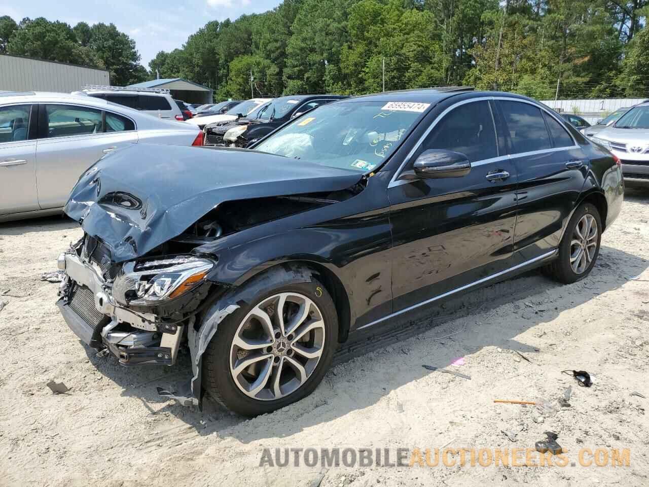 55SWF4KB2JU254177 MERCEDES-BENZ C-CLASS 2018