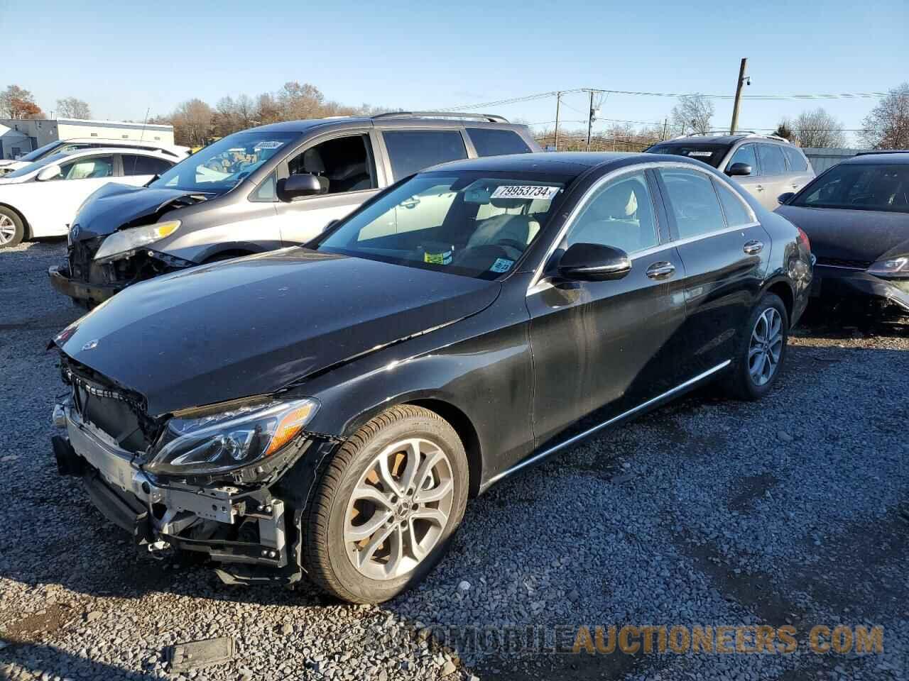 55SWF4KB2JU258052 MERCEDES-BENZ C-CLASS 2018