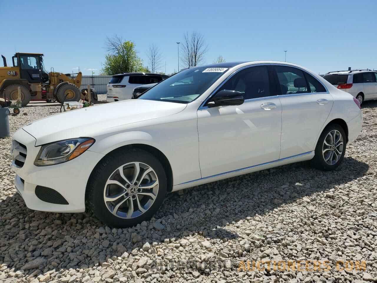 55SWF4KB2JU260691 MERCEDES-BENZ C-CLASS 2018