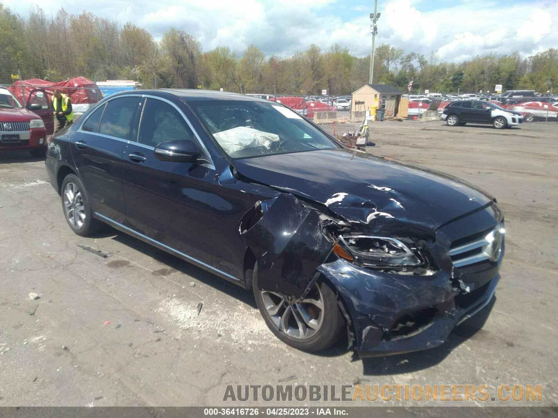 55SWF4KB2JU270167 MERCEDES-BENZ C-CLASS 2018