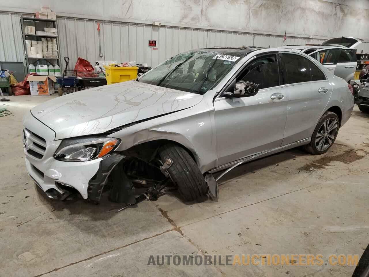 55SWF4KB3FU000677 MERCEDES-BENZ C-CLASS 2015