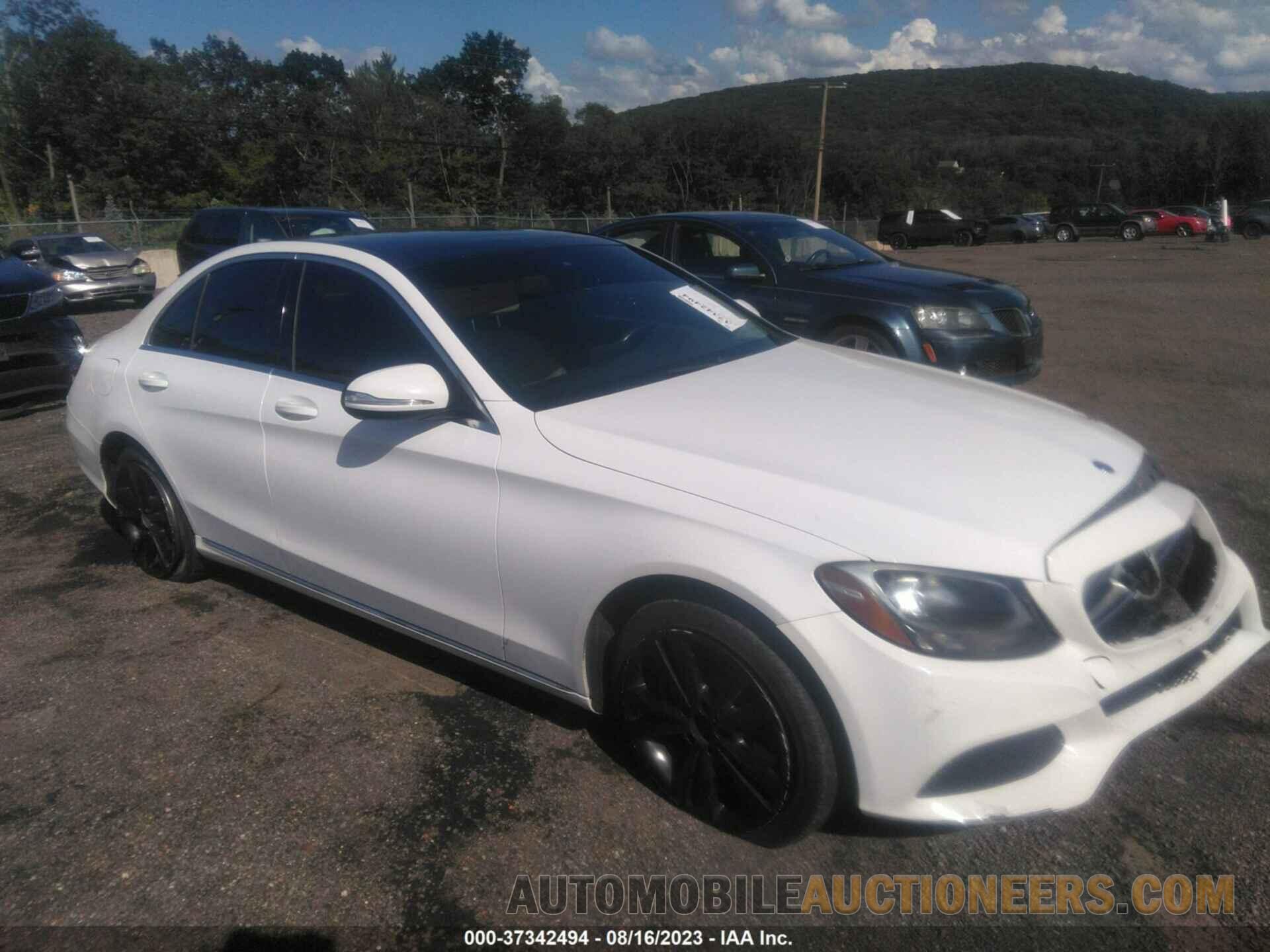 55SWF4KB3FU001215 MERCEDES-BENZ C-CLASS 2015