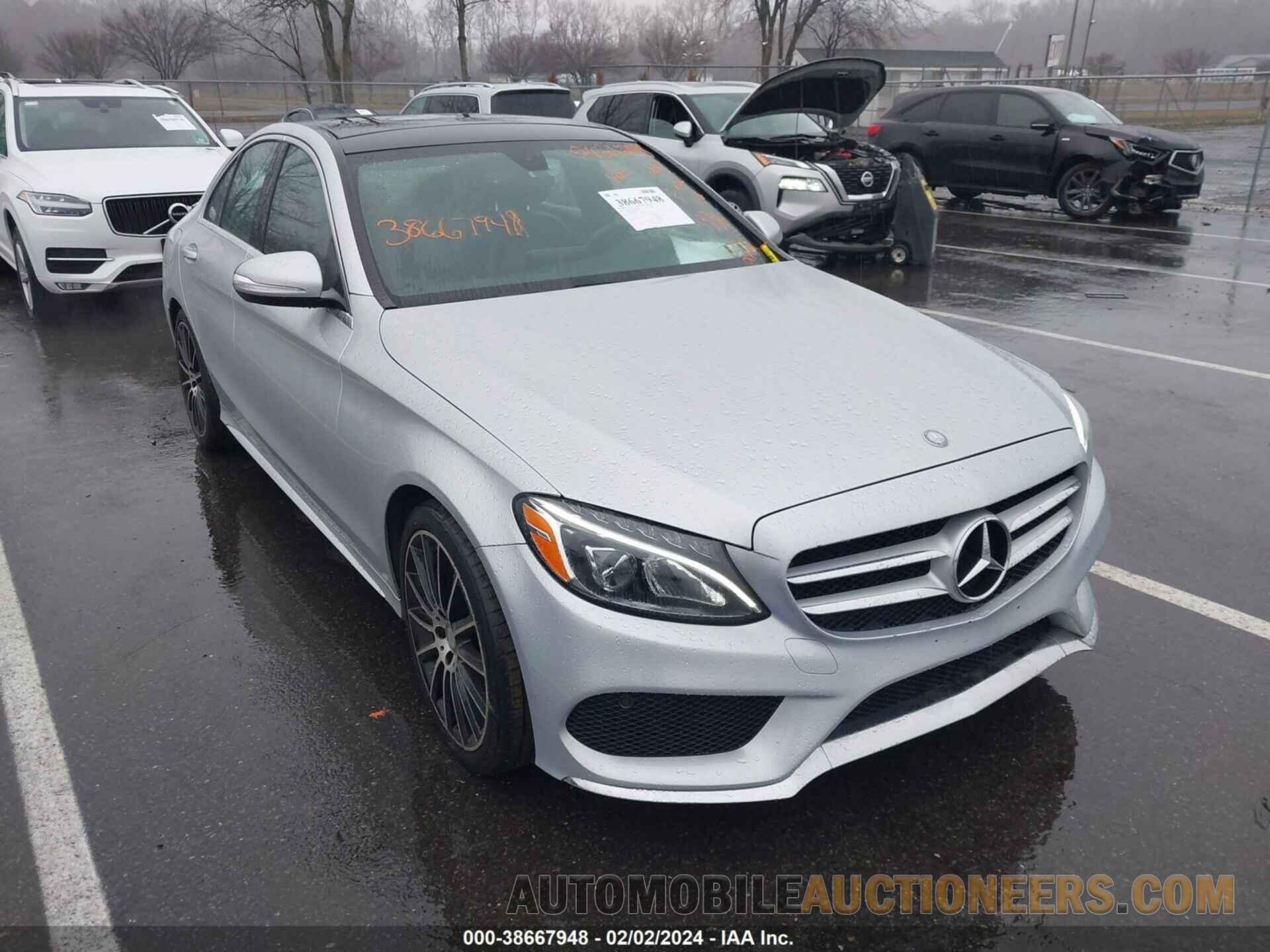 55SWF4KB3FU001750 MERCEDES-BENZ C 300 2015